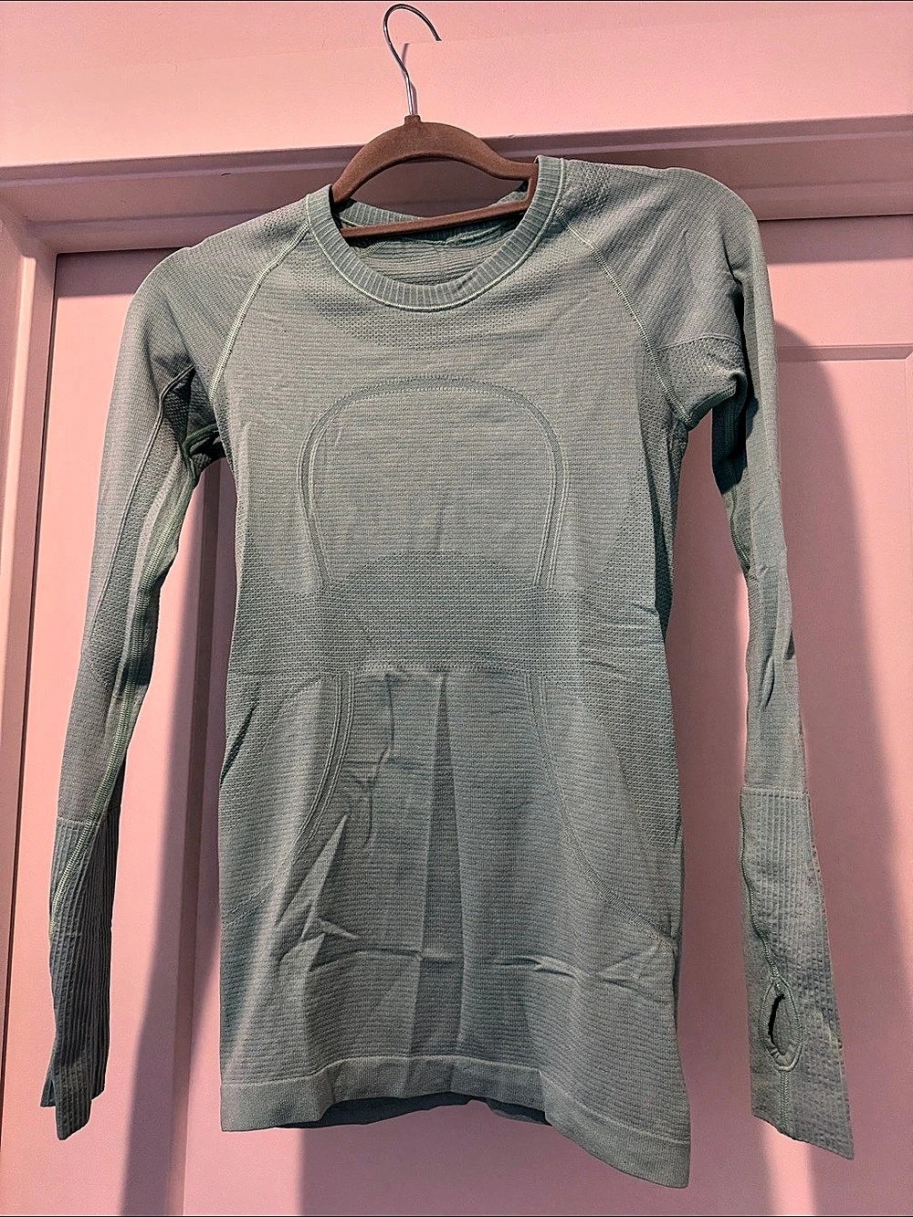 Lululemon Swiftly Tech Long-Sleeve Shirt 2.0 in Blue/Green